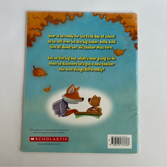A teacher for Bear by Anne-Marie Pace, children’s paperback book - Picture 2 of 16
